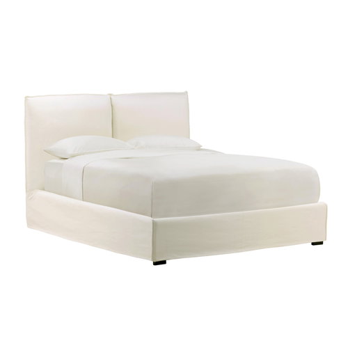 Omari Bed Queen Off White