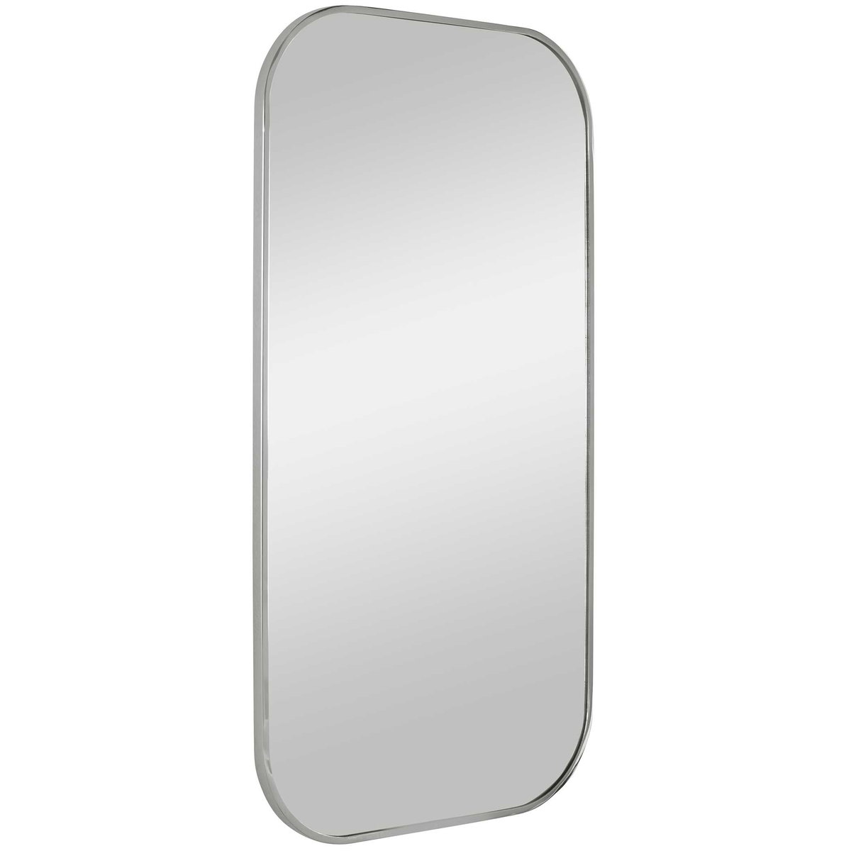 Taft Polished Nickel Mirror, by Uttermost, 21" width x 41" height x 0.75" depth View 5