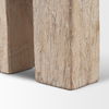 McArthur Whitewash Reclaimed Wood Bench thumbnail 8