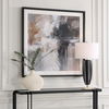 Wings Neutral Abstract Framed Print thumbnail 3