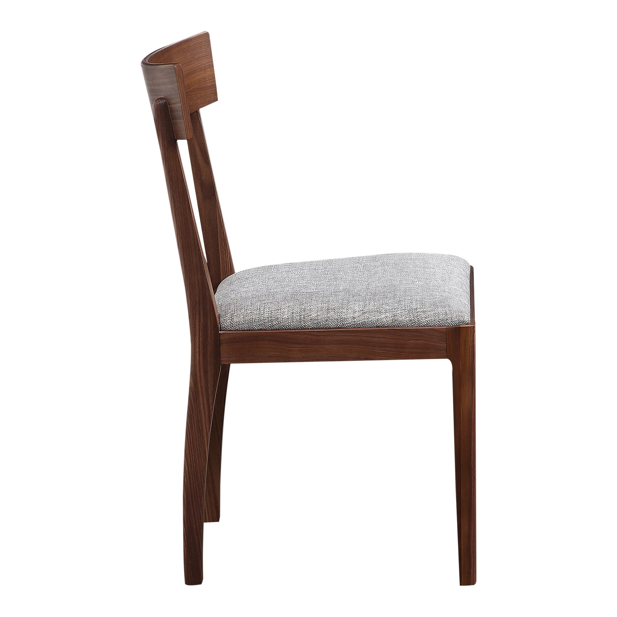 Leone Dining Chair Walnut Brown - Set Of Two large image 