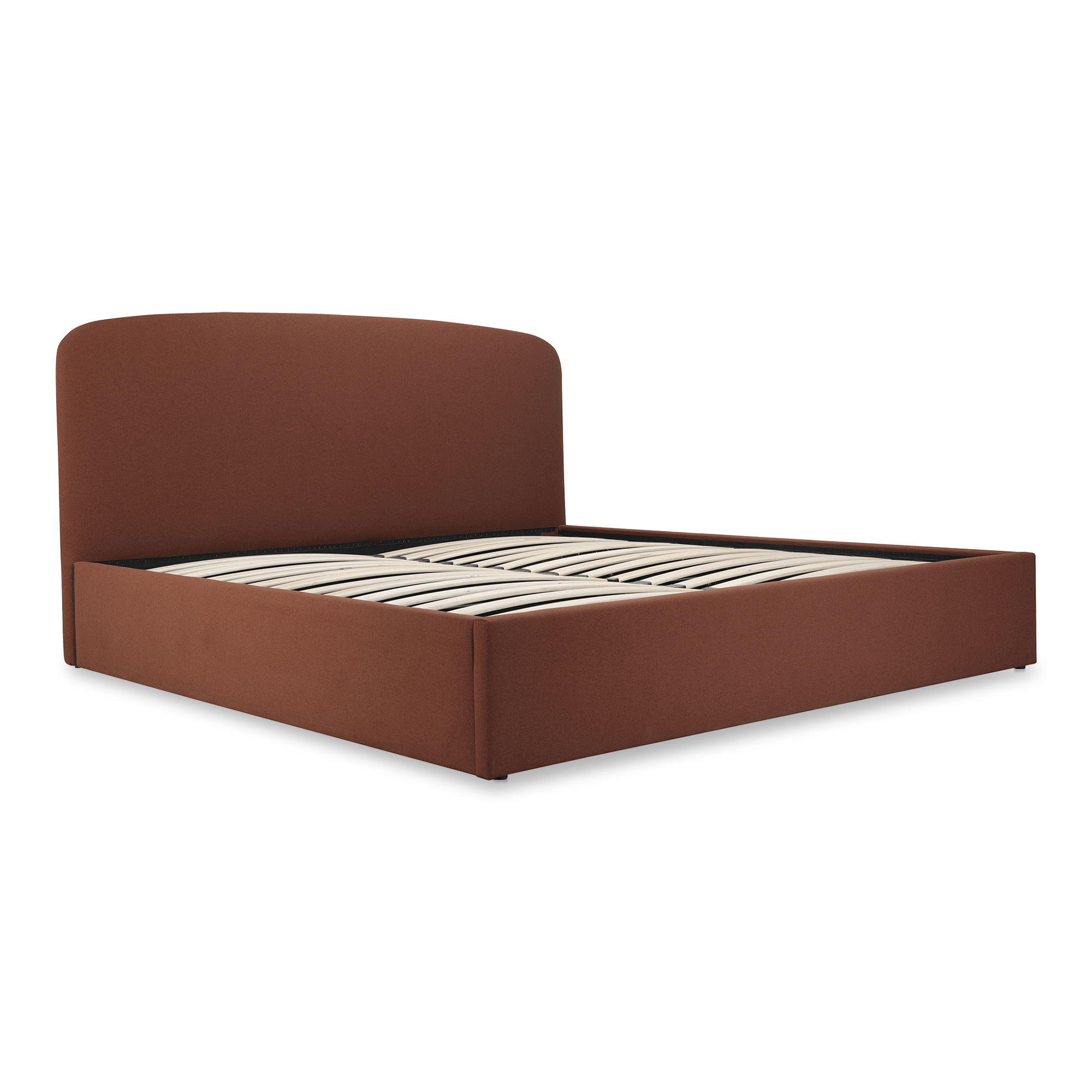 Joan Queen Storage Bed Rust large image 