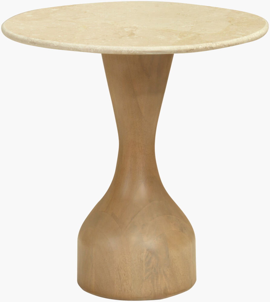 Mila Rose End Table, Side & End Table by Surya, 24" width x 24" height