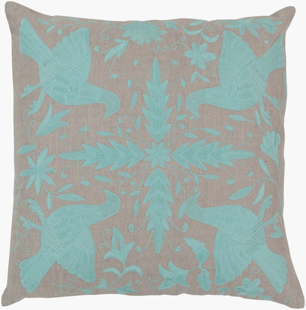 Otomi Accent Pillow Down, Decorative Pillow by Surya, 20" length x 20" width