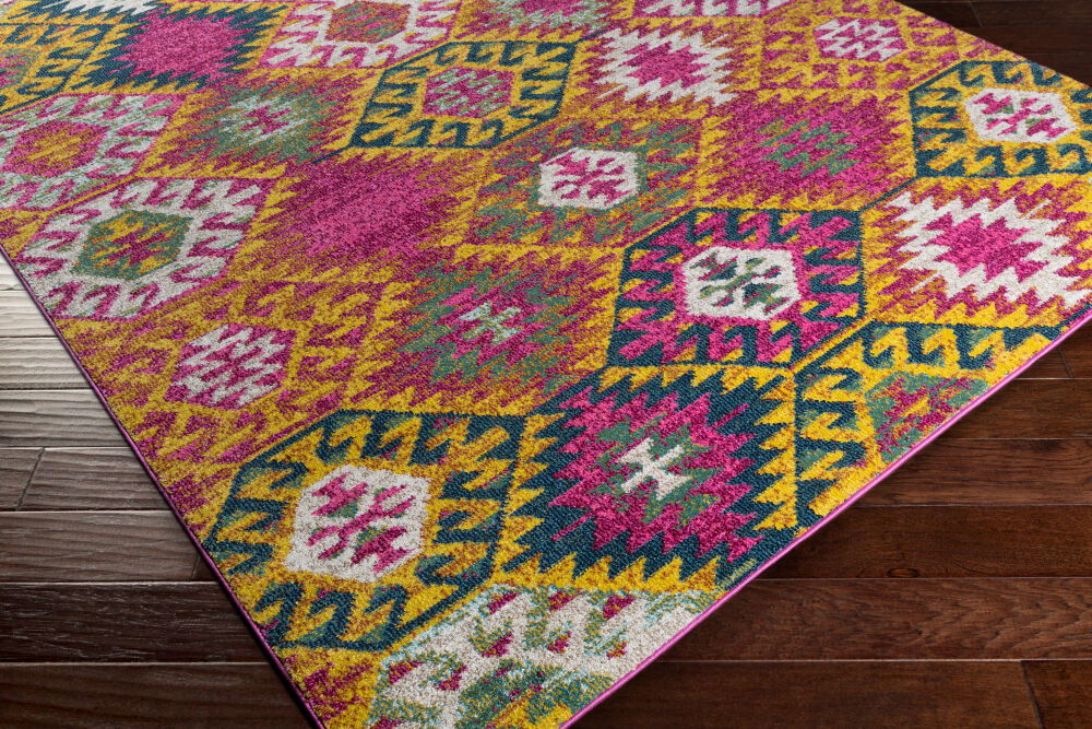 Anika Machine Woven Rug, by Surya, 1'3.75" length x 1'3.75" width