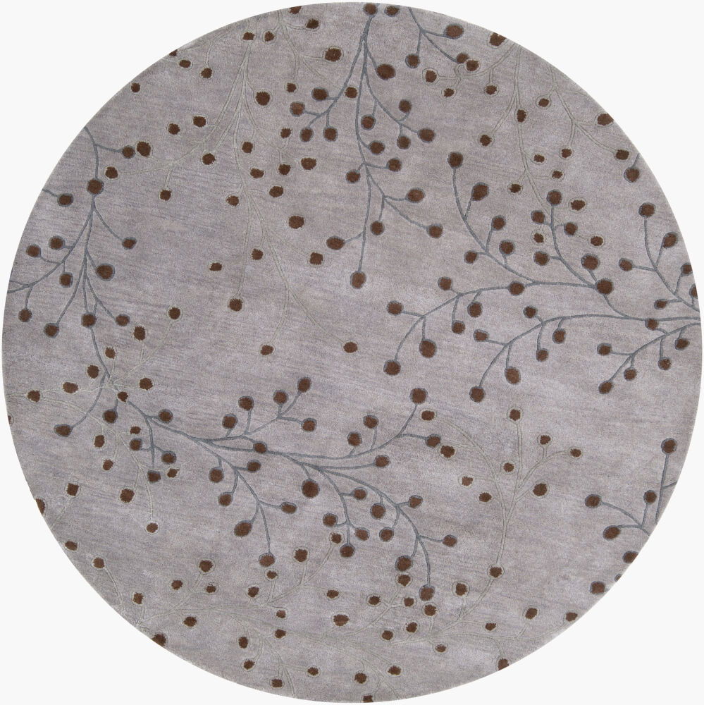 Athena Handmade Rug, by Surya, 8' length x 8' width