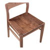 Owing Dining Chair Walnut Brown - Set Of Two, by Moe's Home, 19.5" width x 30" height x 20" depth thumbnail 7