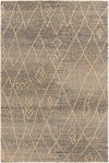 Watford Handmade Rug, by Surya, 1'6" length x 1'6" width thumbnail