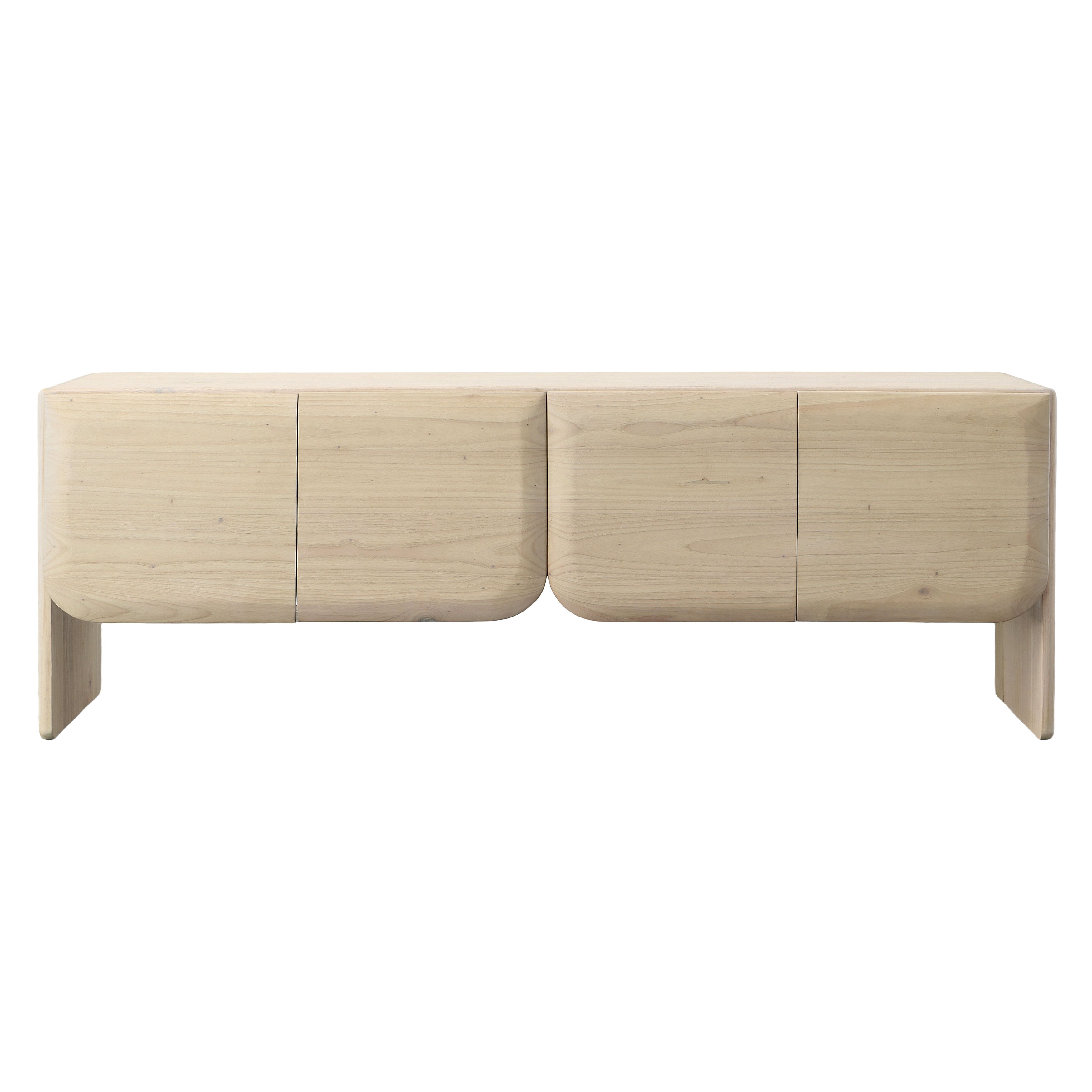 Alaia Sideboard w/ Media Holes, Sideboards & Buffet by Dovetail, 78.5" width x 27.5" height x 18.62" depth View 2