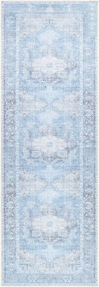 Amelie Machine Woven Rug, by Surya, 7'10.49" length x 2'7.5" width