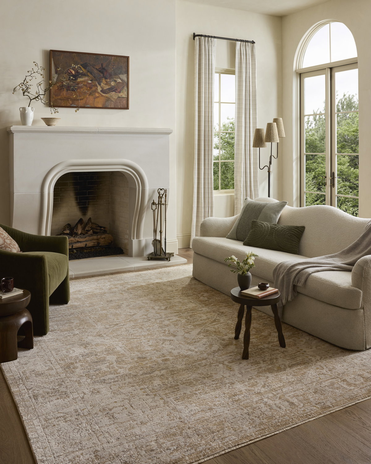 Loloi Clarisse Rug, 1'6" length x 1'6" width View 2