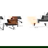 Connor Club Chair Open Road Brown Leather thumbnail 9