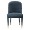 Brie Armless Chair Blue Set Of 2 thumbnail 0
