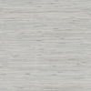 Lustrous Grasscloth Silver Wallpaper, by York Wall, 33' length x 1'9" width x 0.02" depth thumbnail 1