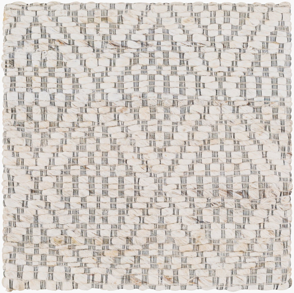 Trace Handmade Rug, by Surya, 1'6" length x 1'6" width