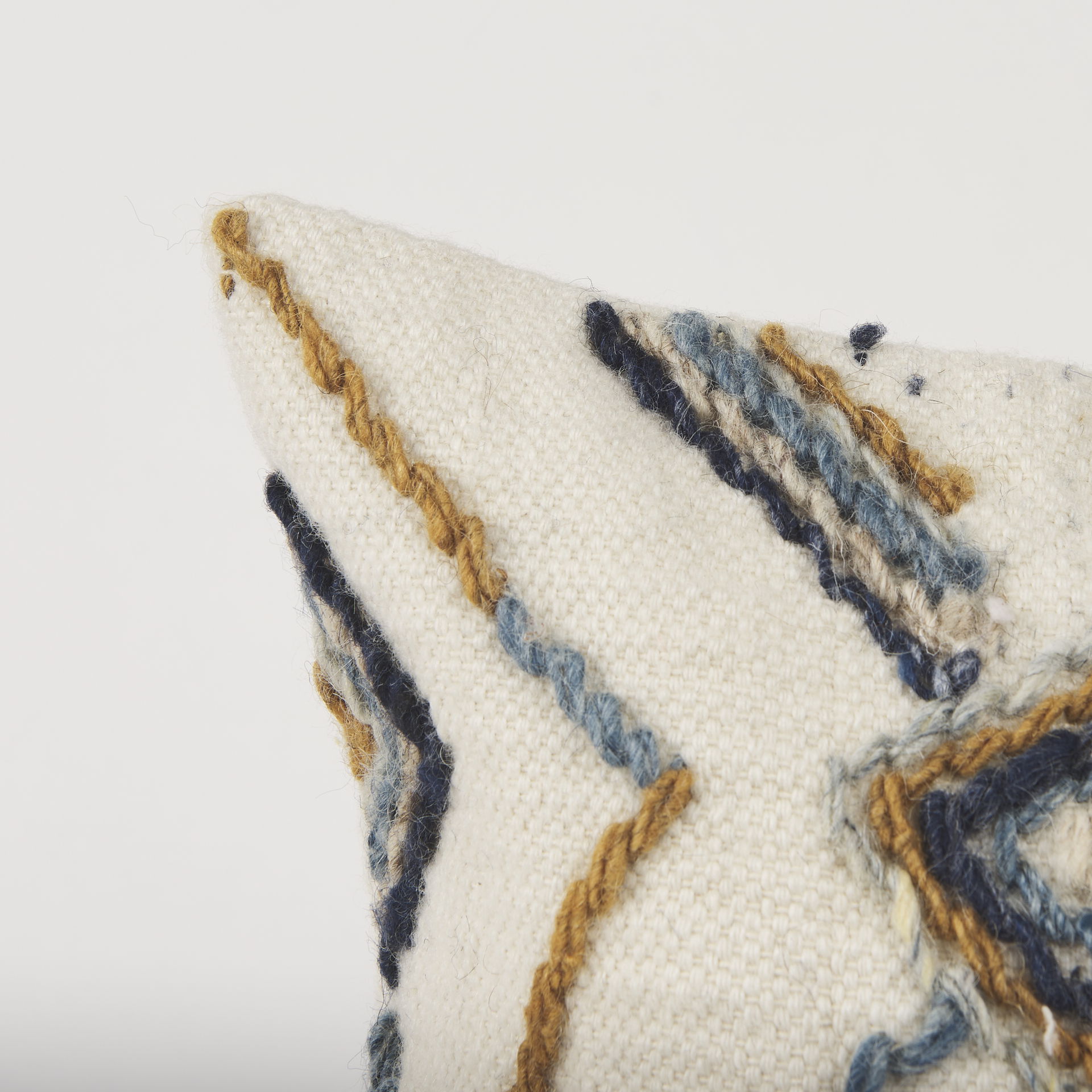 Kitt Lumbar Pillow Cover, Decorative Pillow by Mercana, 14" length x 1" width x 26" height View 6