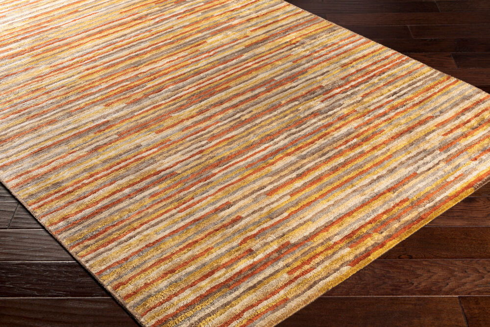 Quartz Handmade Rug, by Surya, 10' length x 2'6" width