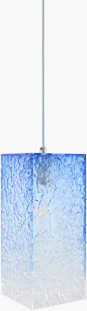 Icelya Pendant, by Surya, 5" length x 5" width x 11" height