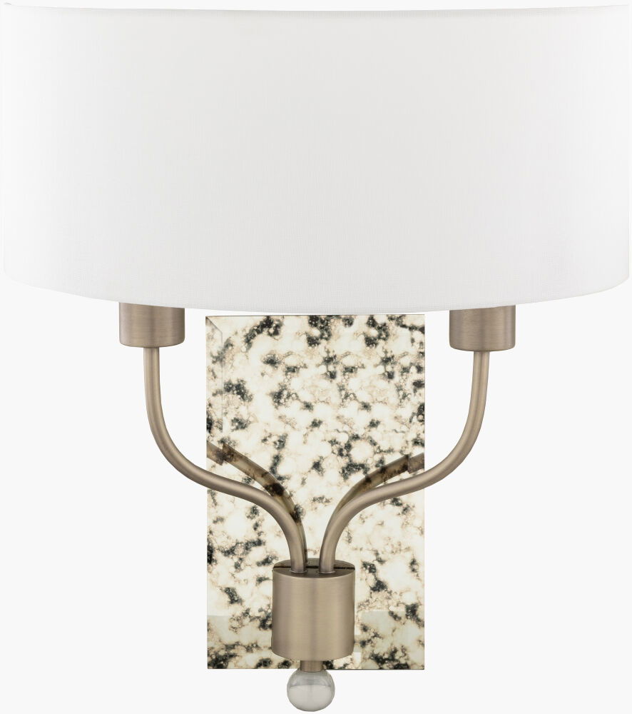 Ogee Wall Sconce, by Surya, 6" length x 15" width x 17" height