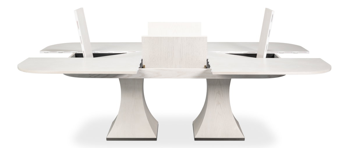 Gramercy Park Jupe Table, by Sarreid, 3'7" length x 6'7" width x 2'6" height View 9