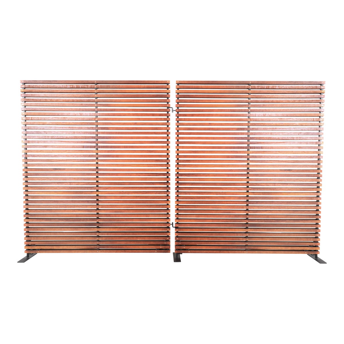 Damani Screen Brown, Room Divider by Moe's Home, 119" width x 72" height x 3" depth View 1