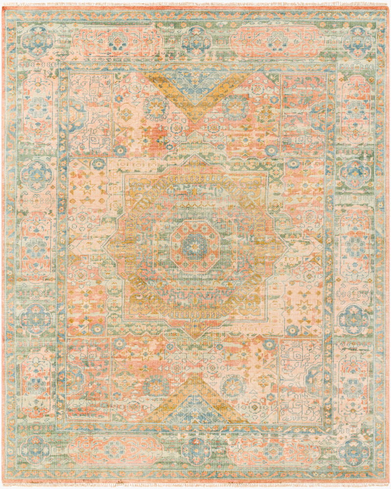 Hamadan Handmade Rug, by Surya, 1'6" length x 1'6" width