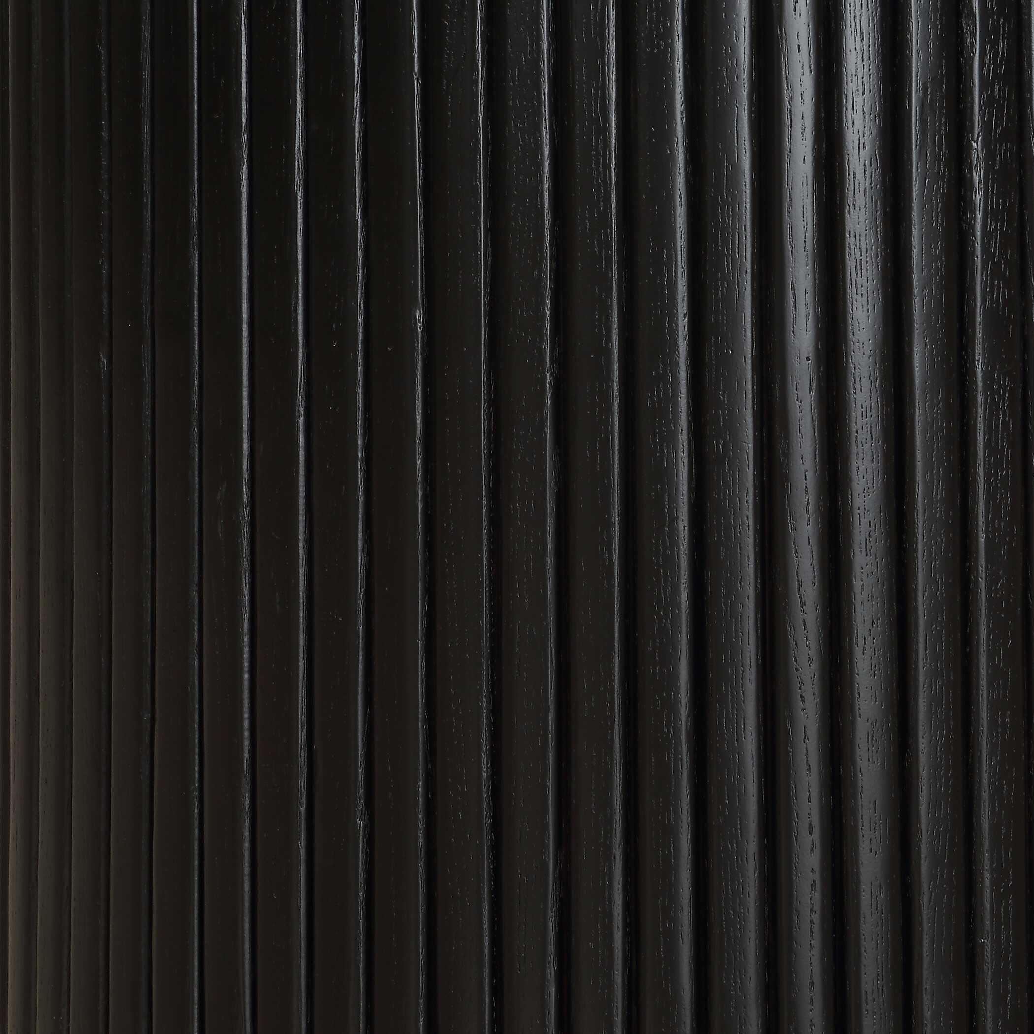 Hersch Round Black Dining Table large image 