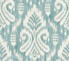 Hawthorne Ikat Aqua Wallpaper thumbnail 0