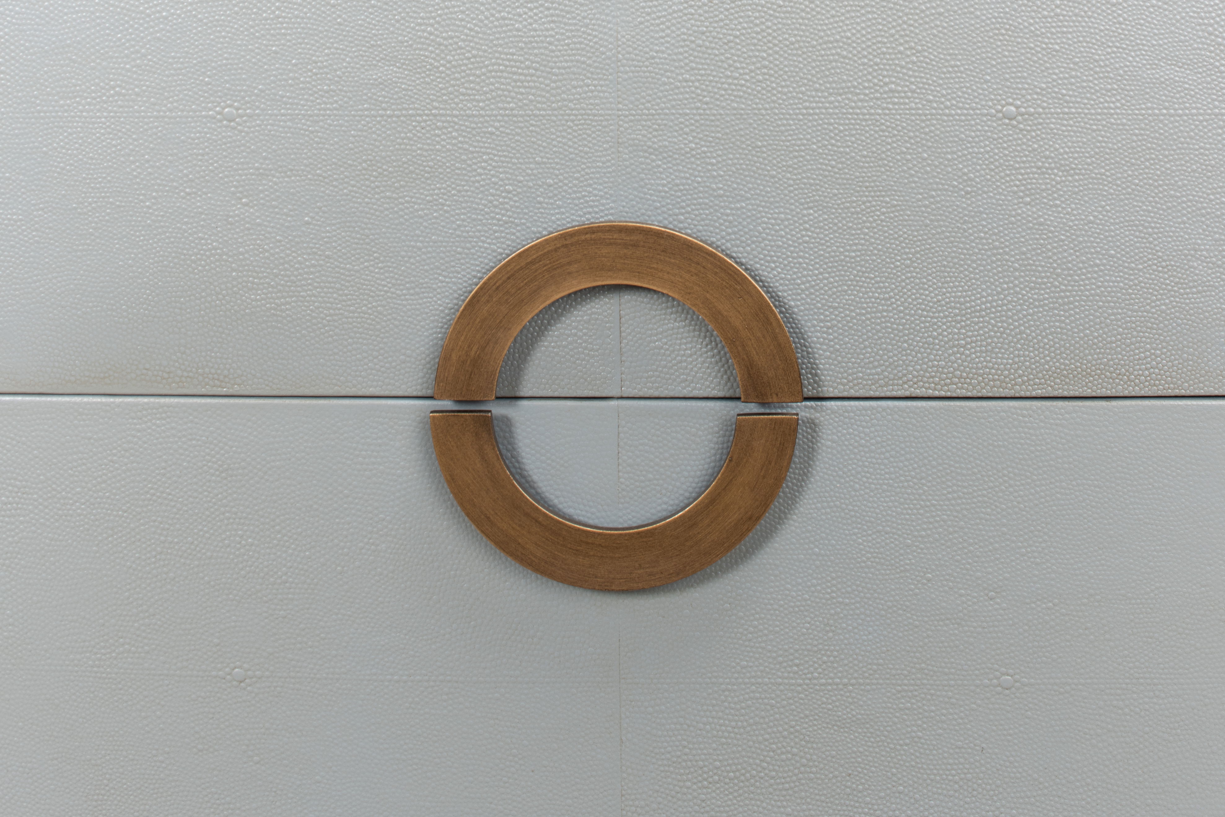 *Gabriella Night Stand, Storm Grey large image 