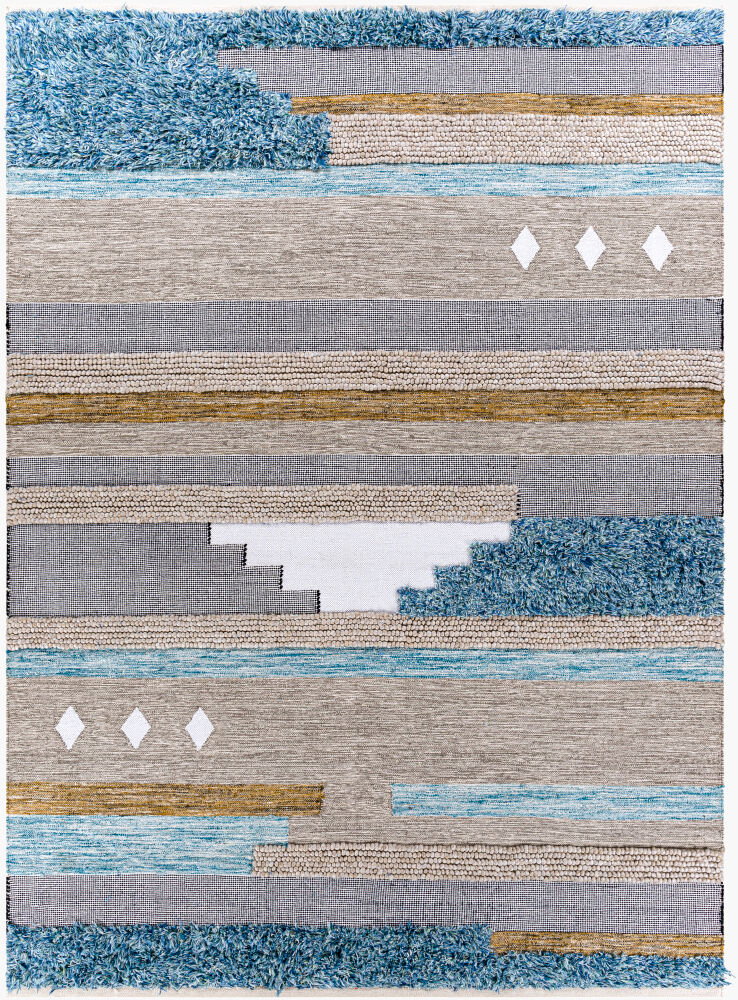 Quenby Handmade Rug, by Surya, 12' length x 8'10" width