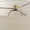 Hemisphere Travertine Table Lamp, by Uttermost, 1'5" width x 2'6.5" height x 1'5" depth thumbnail 7
