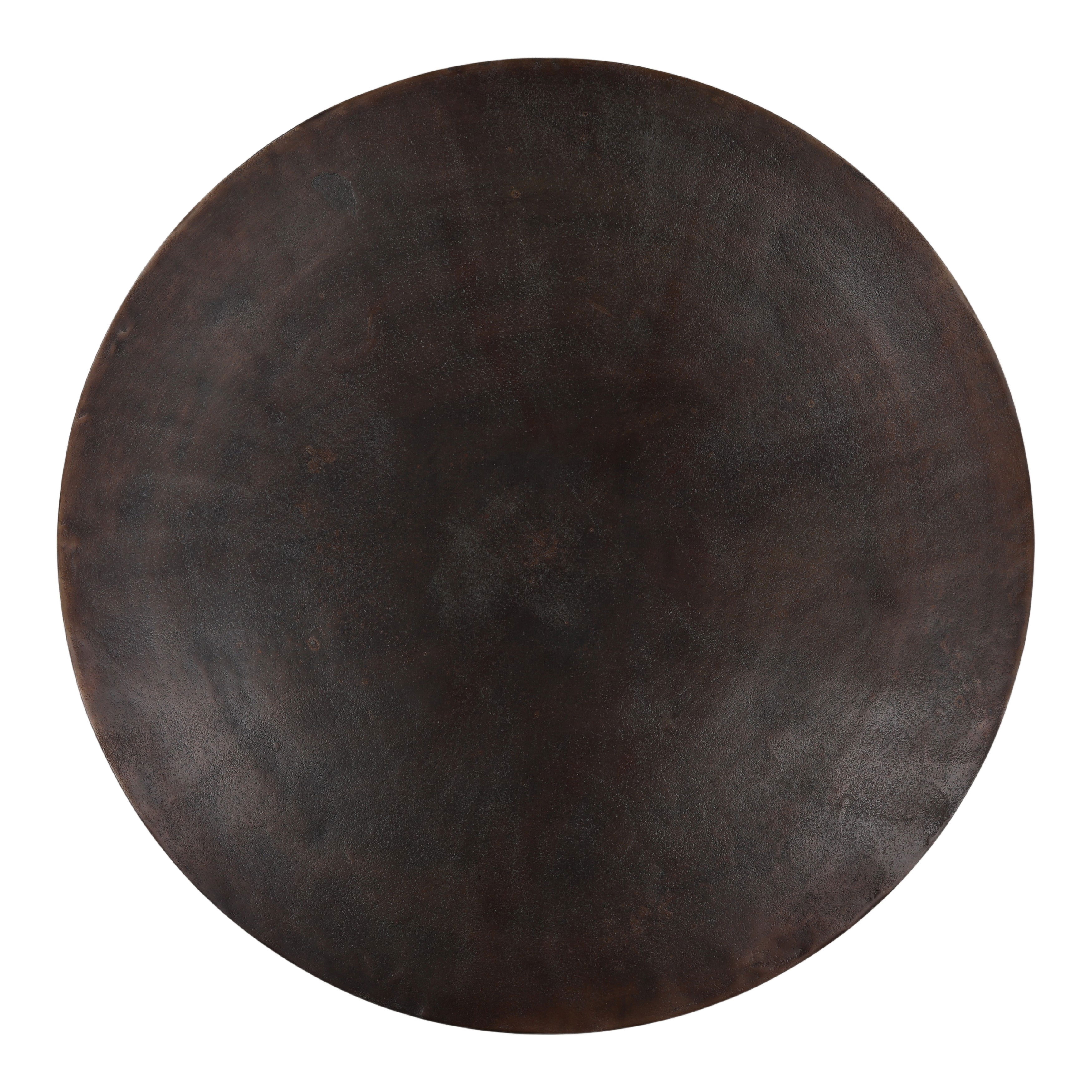 Redfern Coffee Table Bronze, by Dovetail, 39" width x 15" height x 39" diameter x 39" depth View 2
