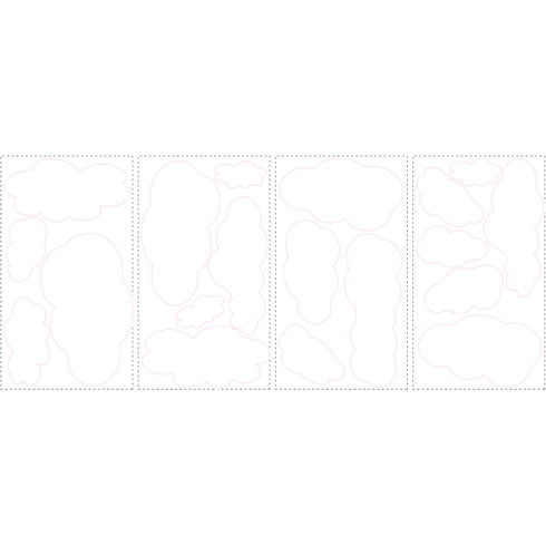 Clouds Wall Decals