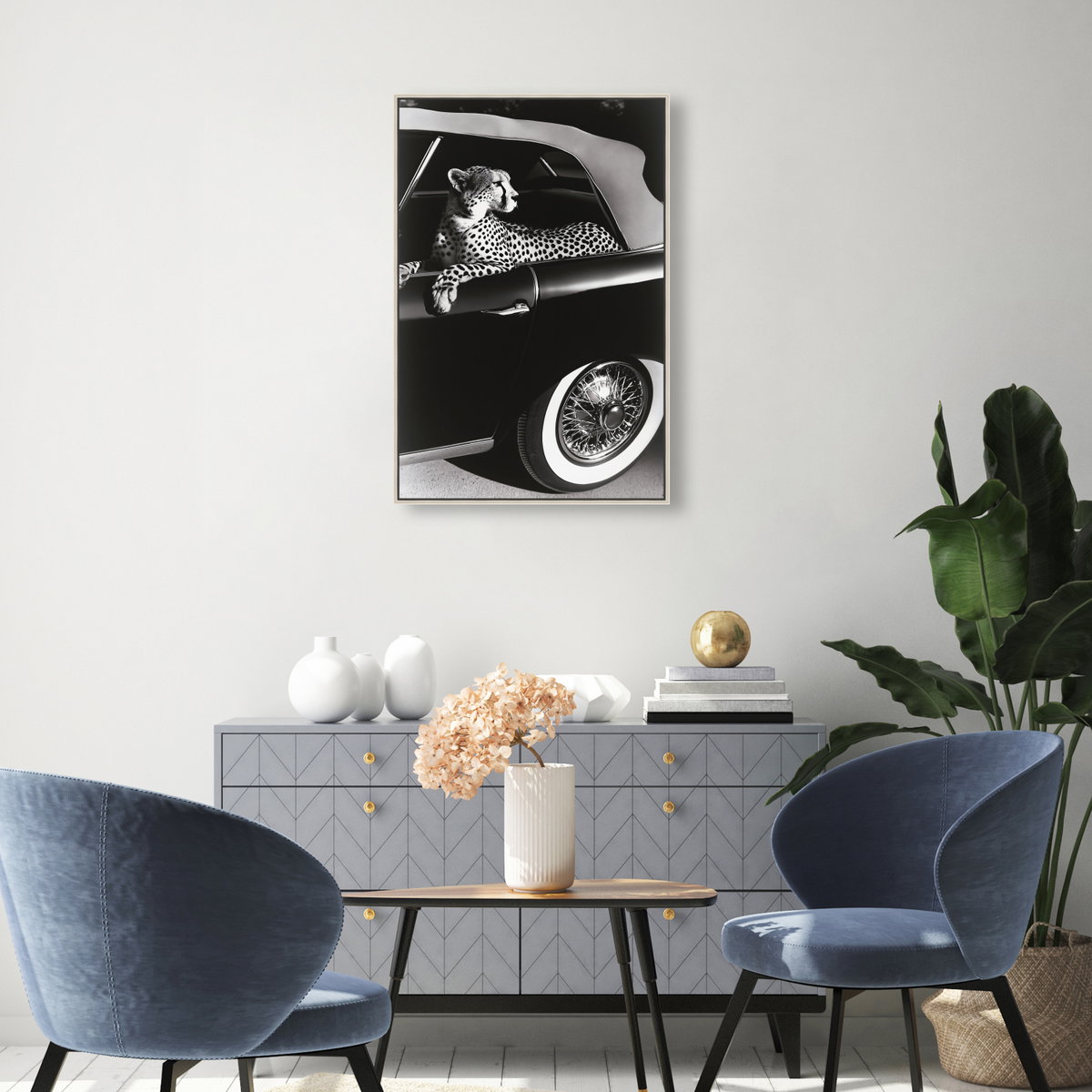 Convertible Feline I (No Embellishment), Art by Oliver Gal,  20x30 View 3