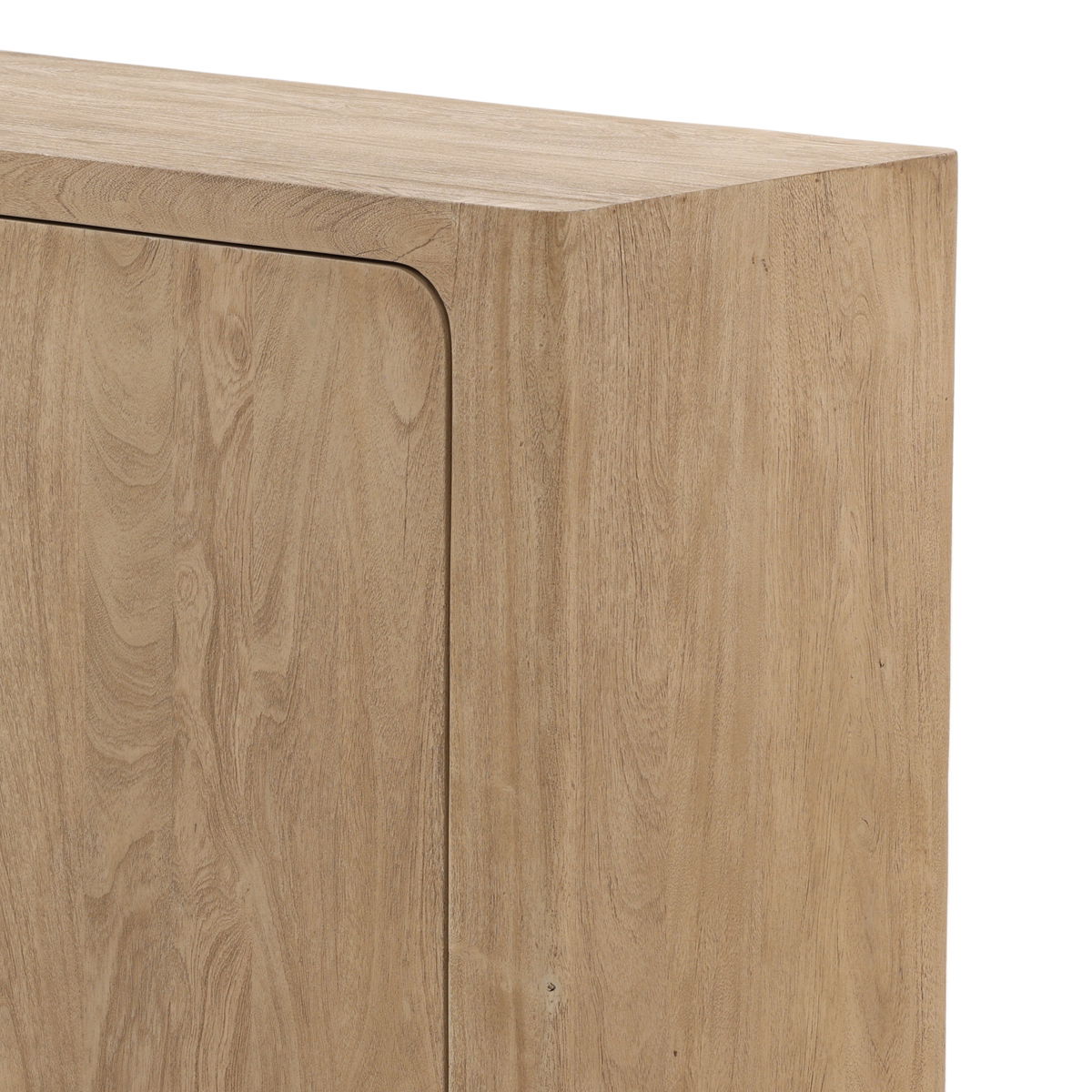 Leandra Sideboard Weathered Natural, Sideboards & Buffet by Dovetail, 106" width x 34" height x 18" depth View 7