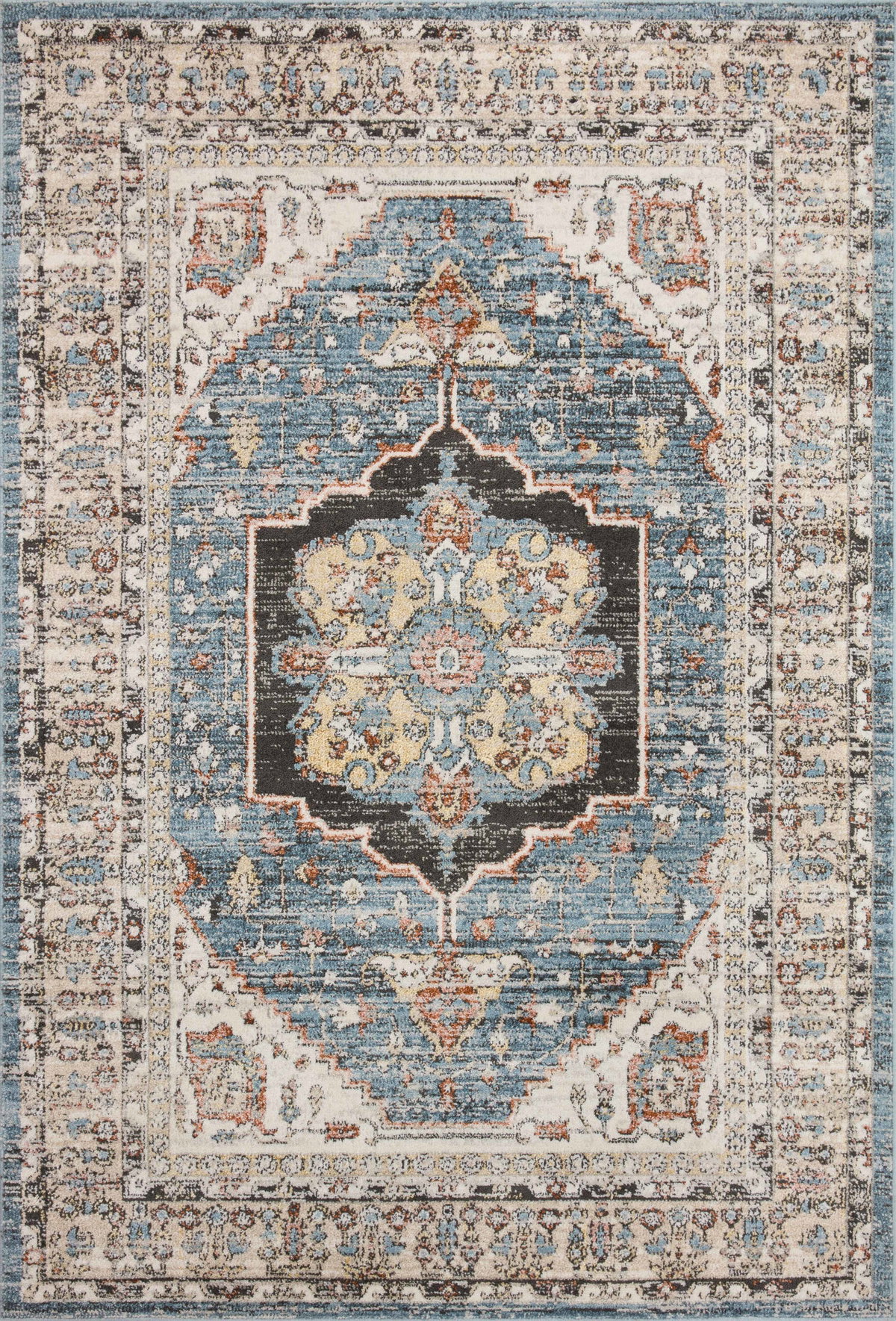 Loloi Odette Rug, 1'6" length x 1'6" width View 1