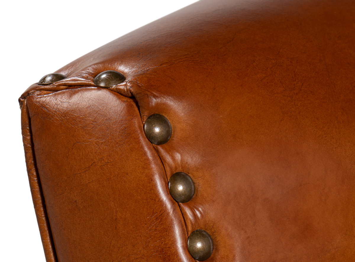 Taft Chair, by Sarreid, 3' length x 2'8" width x 2'10" height View 7