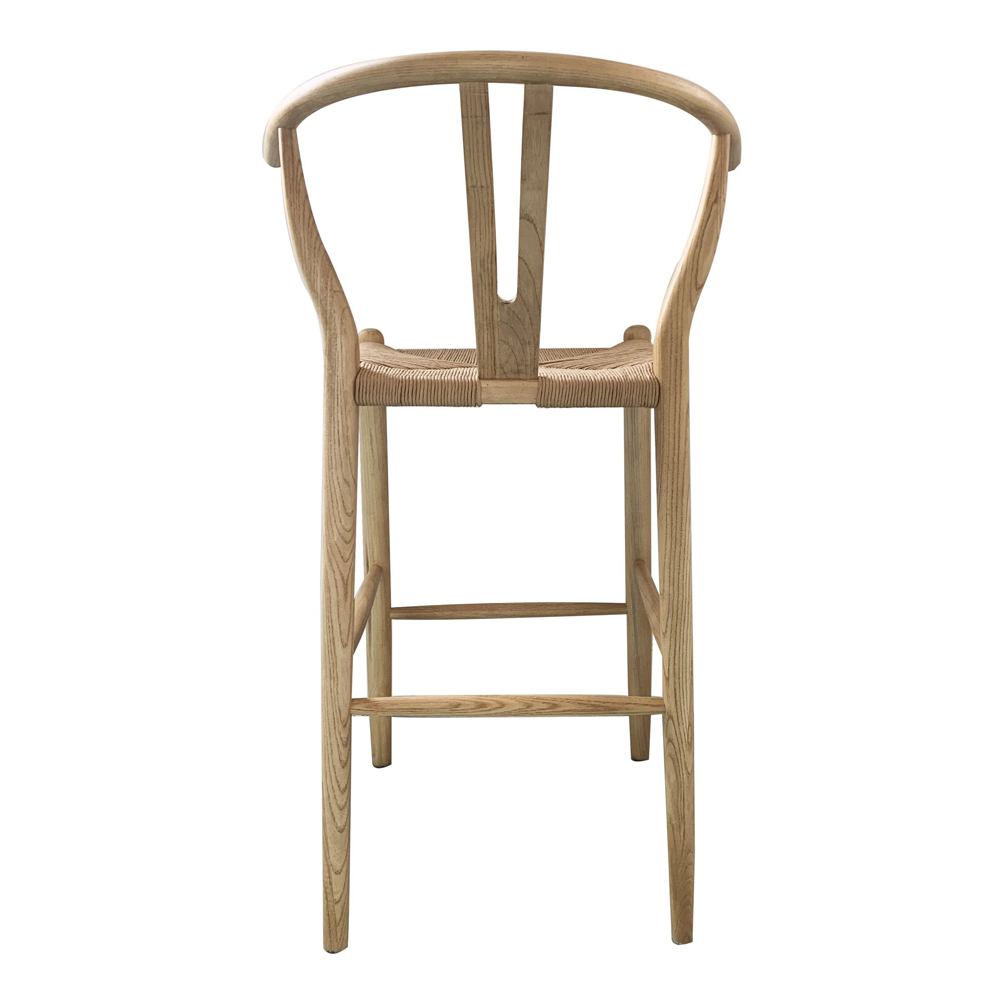 Ventana Counter Stool Natural, Counter & Bar Stool by Moe's Home, 24" width x 38" height x 20" depth View 4