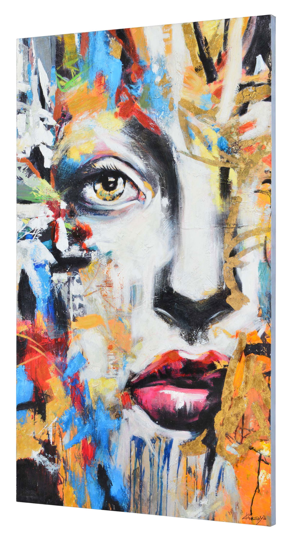 Ara  Canvas Art, Painting by Renwil, 60" height x 2" depth View 2