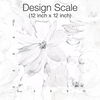 Floral Dreams Grey Peel & Stick Wallpaper thumbnail 3
