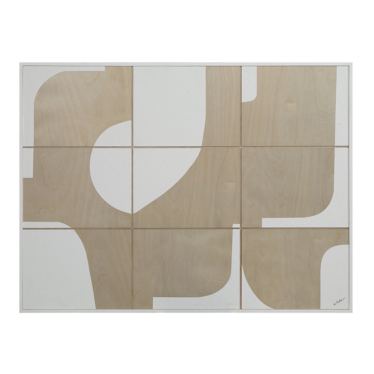 Erula, Painting by Renwil, 36" height x 2" depth View 1