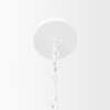 Doma 24' Round White Dome Pendant Light, by Mercana, 24" length x 24" width x 15" height thumbnail 5