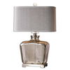 Molinara Mercury Glass Table Lamp, by Uttermost, 18" width x 28" height x 10" depth thumbnail 1