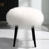 Wooly Sheepskin Accent Stool thumbnail 3