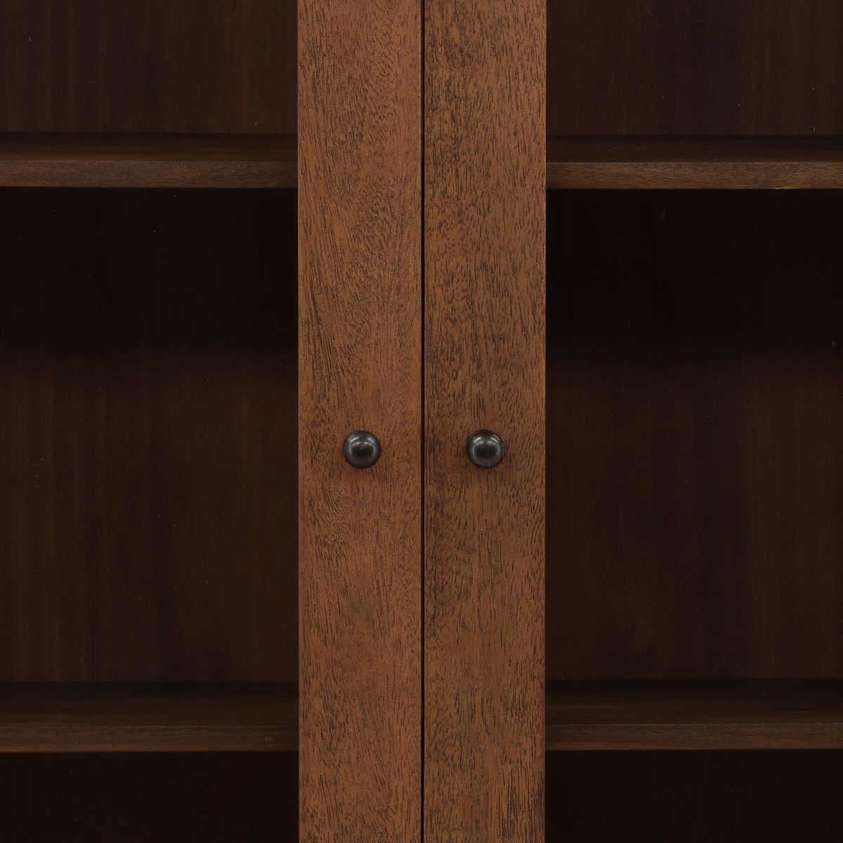 Reiko Cabinet Brown, Cabinets & Sideboard by Dovetail, 39" width x 84" height x 16" depth View 8