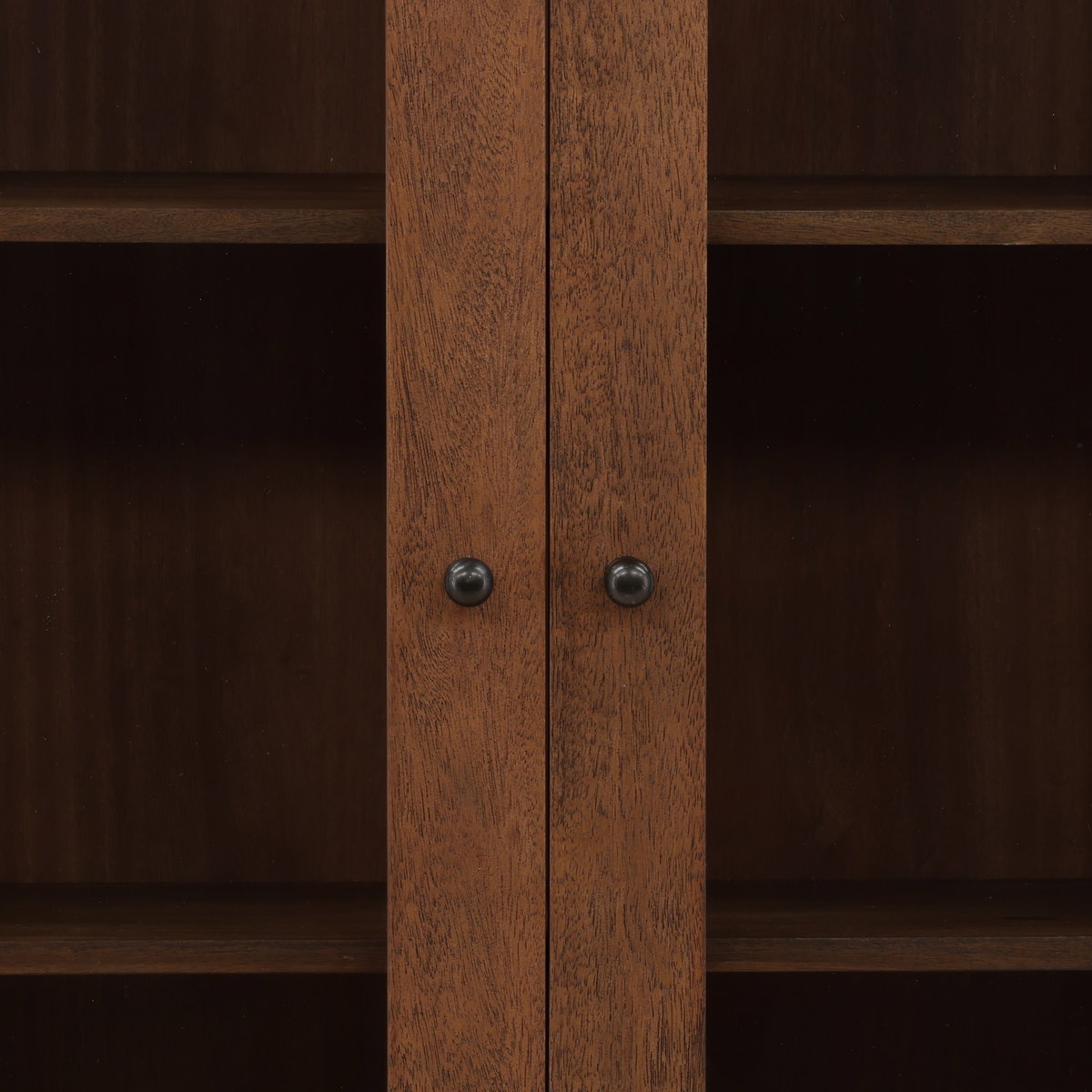 Reiko Cabinet Brown, Cabinets & Sideboard by Dovetail, 39" width x 84" height x 16" depth View 8