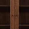 Reiko Cabinet Brown, Cabinets & Sideboard by Dovetail, 39" width x 84" height x 16" depth thumbnail 8