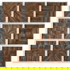 Bryndle Rustic Wooden Squares S/9 thumbnail 0