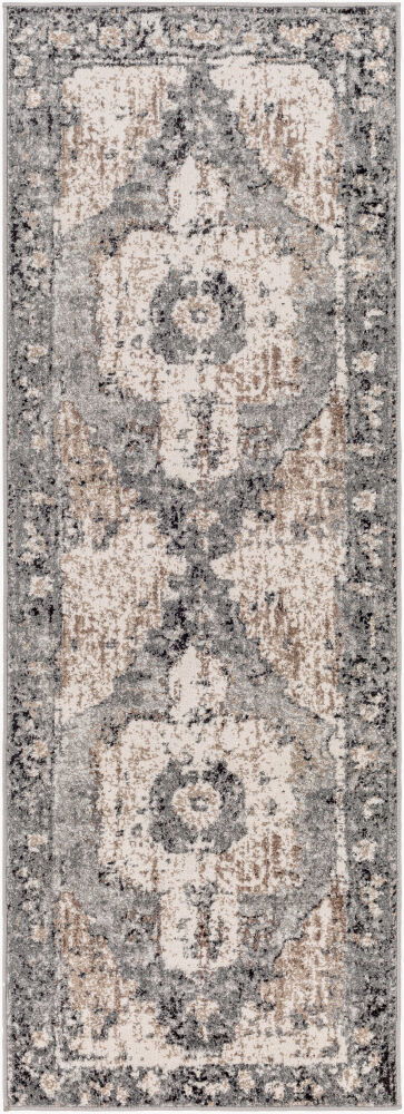 Chelsea Machine Woven Rug, by Surya, 7'2.61" length x 2'7.5" width