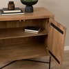Cairo  2 Door Wood and Metal Cabinet, Cabinets & Chest by Mercana, 36" length x 19.5" width x 36" height thumbnail 3